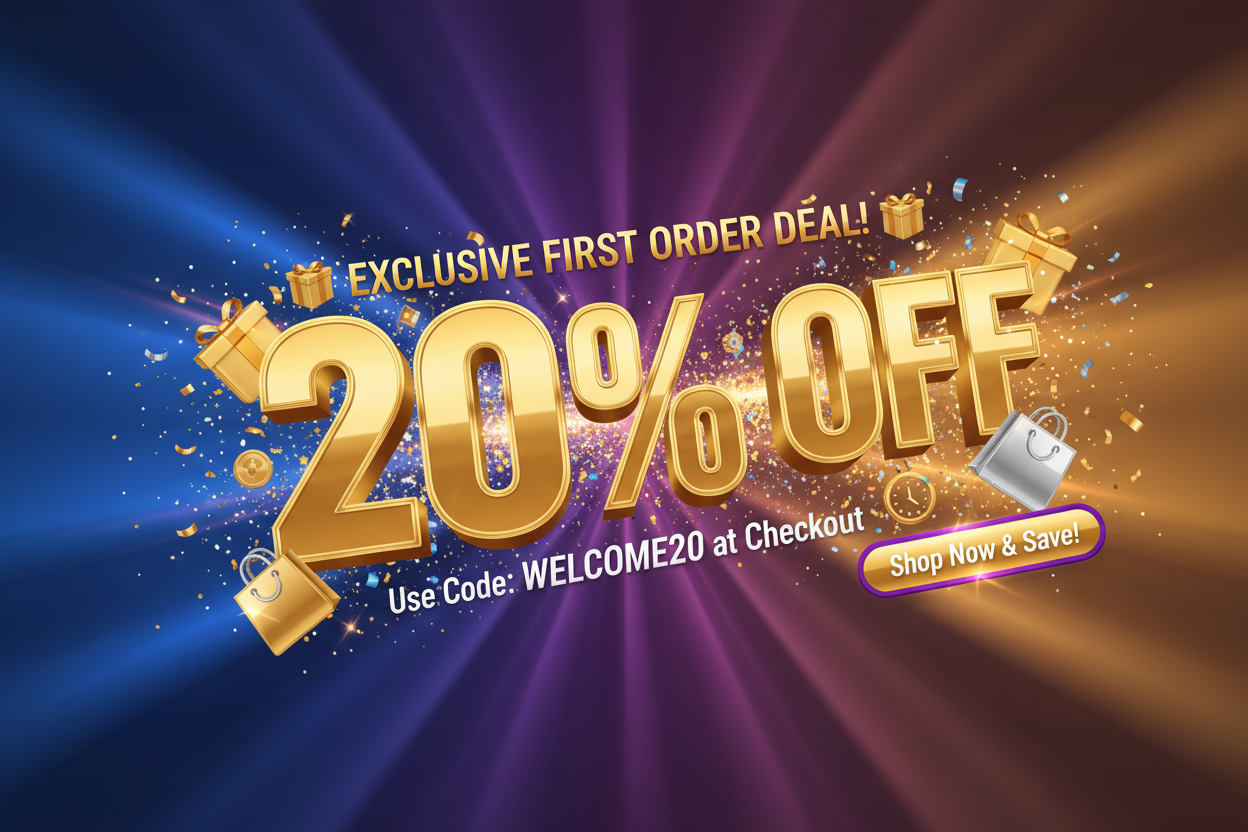 Premium 20% OFF Banner